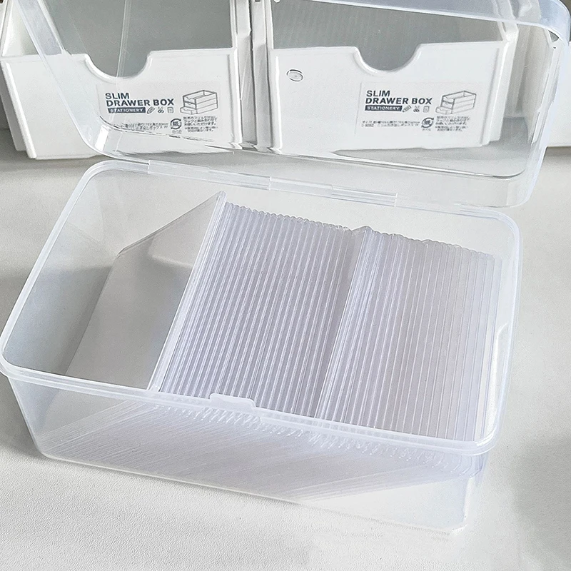Card Holder Photo Card Holder Plastic Storage Box