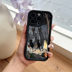 Charming Halloween Cat Phone Case - Creative & Festive Design - Nova 10 SE 4G (TYB - CC251015W1)