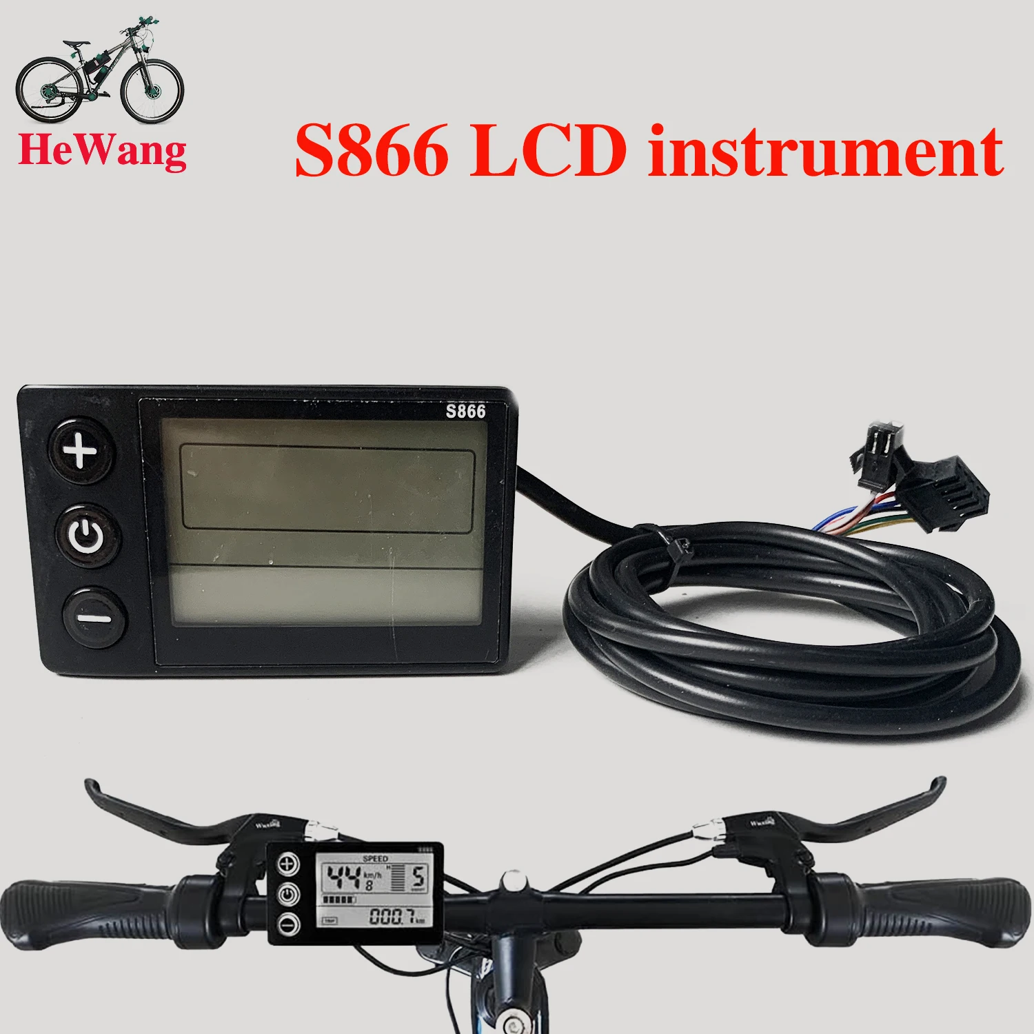 24V 36V 48V 500W 25A Sine Wave Brushless Motor Controller with S866 LCD Display