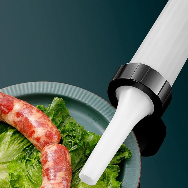 Sausage Stuffing Machine Sausage Stuffer Maker machine manual Meat Sausage Syringe Home Made Homemade Small Filler