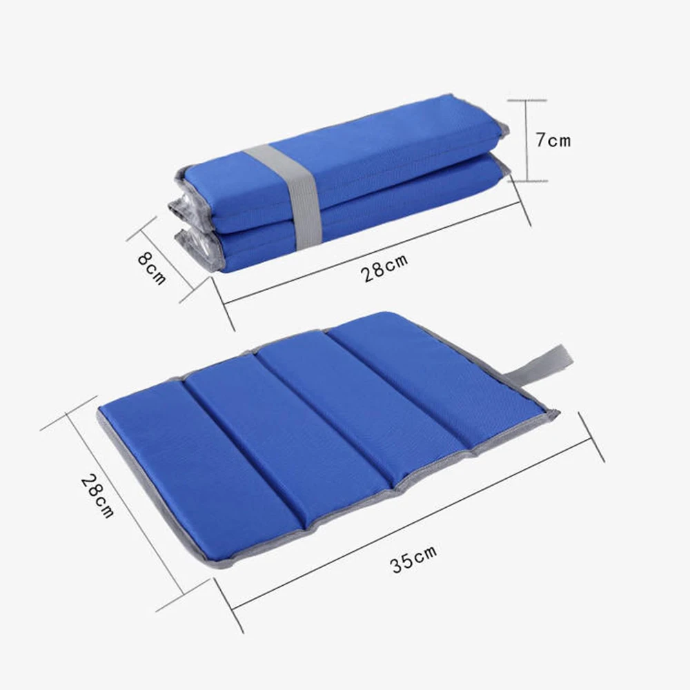 Folding Camping Mat Foam Sitting Pad with Portable Bag Waterproof Oxford Cloth Beach Mat Prevent Dirty Hiking Small Picnic Seat 6