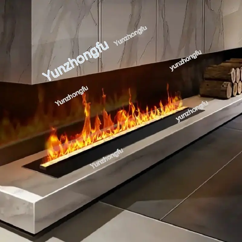 3d Water Vapor Electric Steam Fireplace Led Fire Panelartificial Electric  Fireplaces 3d Artificial Fireplace - AliExpress