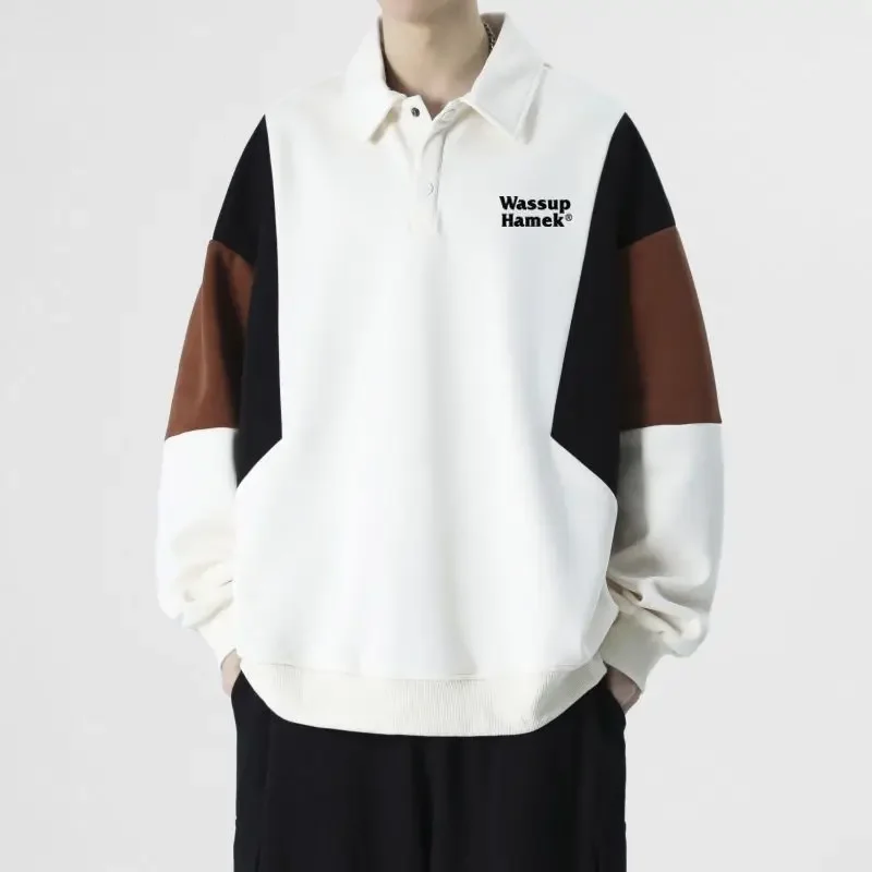 

Polo Male Clothes Printed Casual Korean Sweatshirts Luxury Tee A Regular Fit Cotton Tops Quotes 90s Vintage Y2k T Shirts for Men