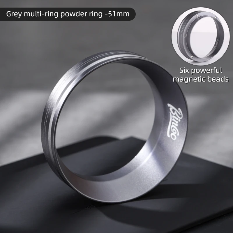 حلقة توزيع القهوة من BINCOO مقاس 51 مم و58 مم، تصم...