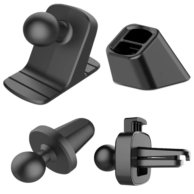 

Universal 17mm Ball Head Holder Base Car Dashboard Air Outlet Mount Bracket Anti-skid Fixed Air Vent Stand for Iphone 14 Huawei