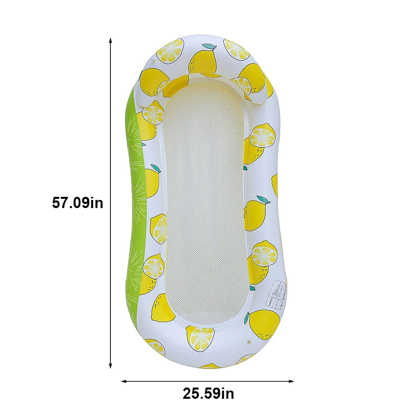 מזרנים נפחים למיטת המים של Rooxin, צינור לשחייה בבריכה, מזרנים לישון בחוף הים, כיסא לונג'ר