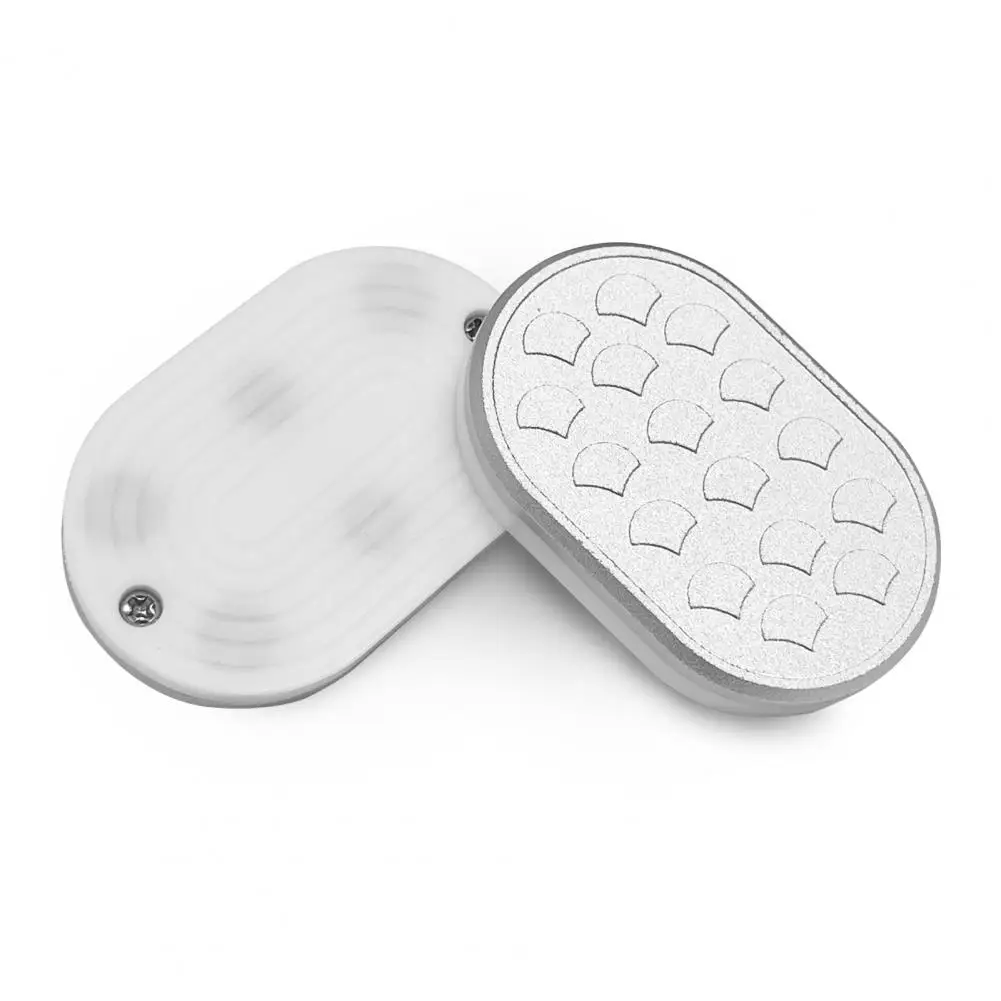 

Metal Stress Relief Toy Magnetic Aluminum Alloy Square Brick Slider Fidget Toy for Stress Relief Finger Exercise Toy for Adults