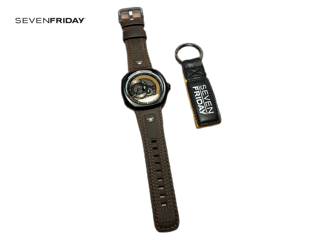Sevenfriday Watch Q2/03 Orologio Meccanico Completamente Automatico Da Uomo Serie Q Orologio Da Uomo Impermeabile Di Moda Marchio Di Lusso Uomini Matu