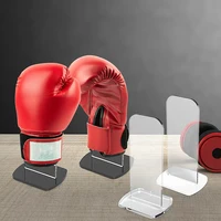 Boxing Glove Storage Holder 2 Pcs Acrylic Display Stand Easy Stand For Home Bedroom Office Bedroom Desktop Stand 1