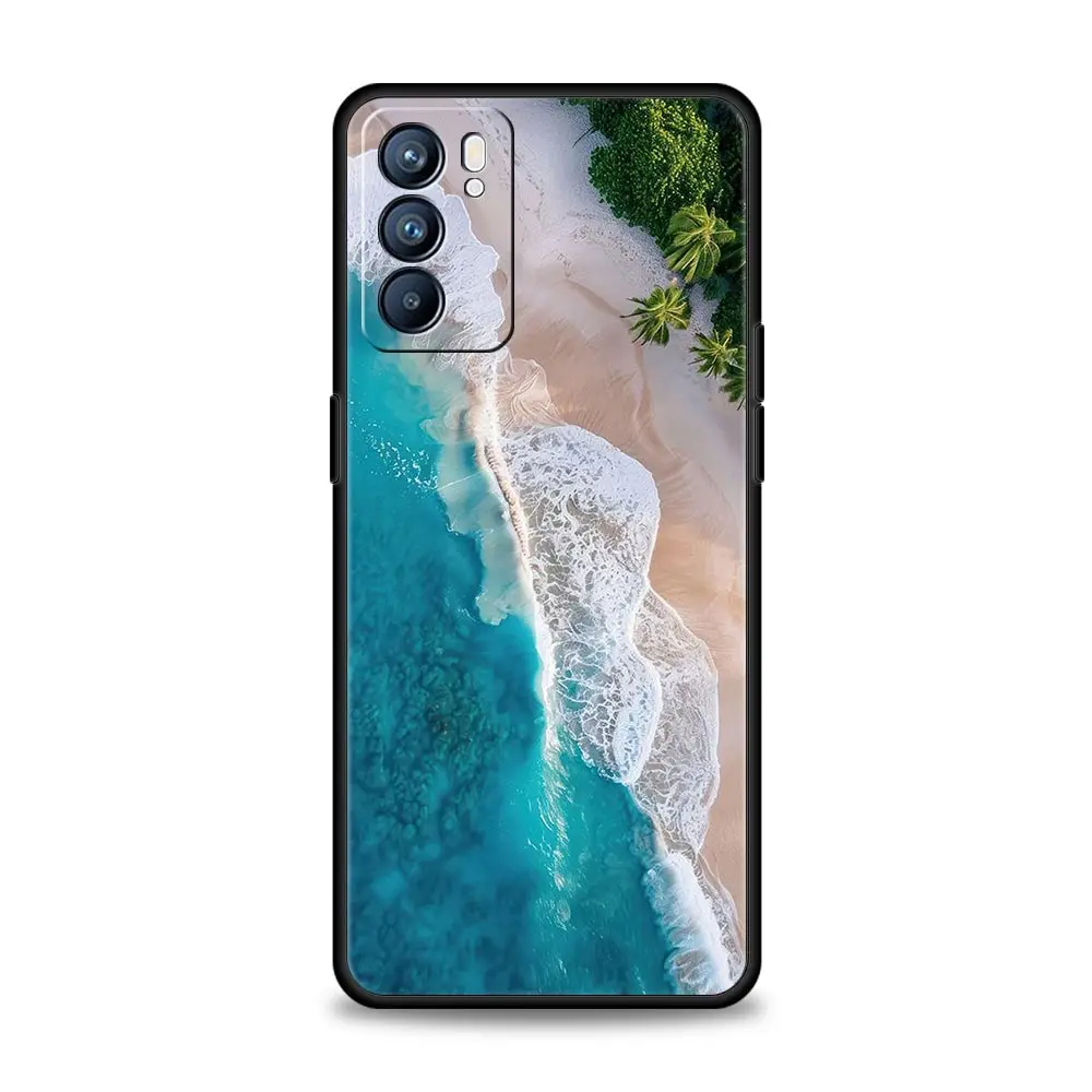 Blue Sea Ocean Waves Phone Case Cover