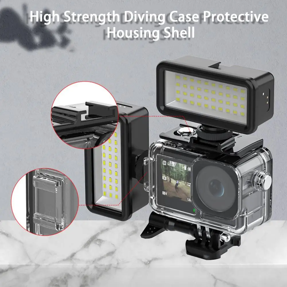 Diving Protective Case  Durable Safety Latch Sturdy  Leakage Protection Underwater Dive Case
