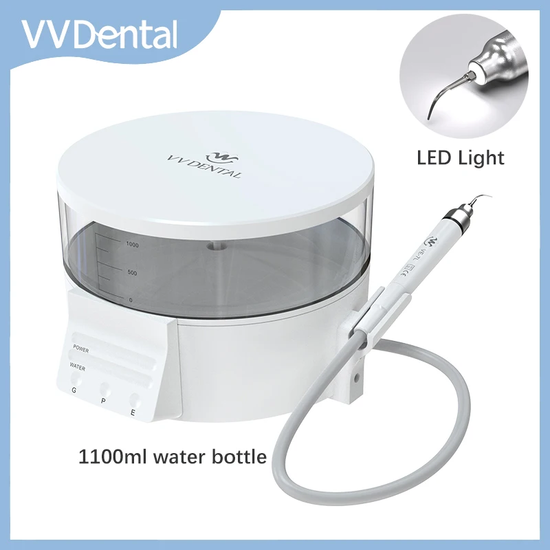 

VV Dental Ultrasonic Scaler Dental Equipment For Oral Hygiene With Water Supply Bottle Teeth Whitening Cleaner Dentistry Tools