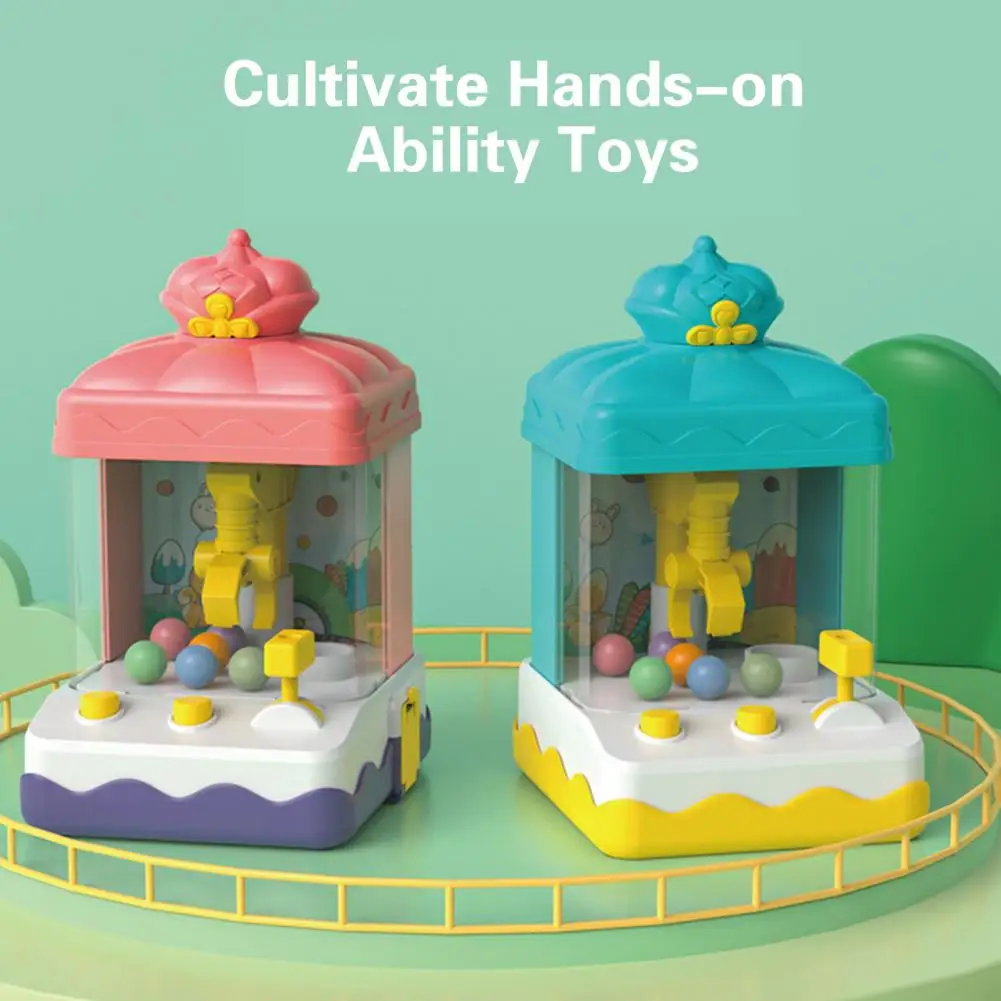 

Catch Toy Hand-eye Coordination Colorful Claw Machine Toy for Kids Enhancing Finger Movement Hand-eye Coordination for Easy
