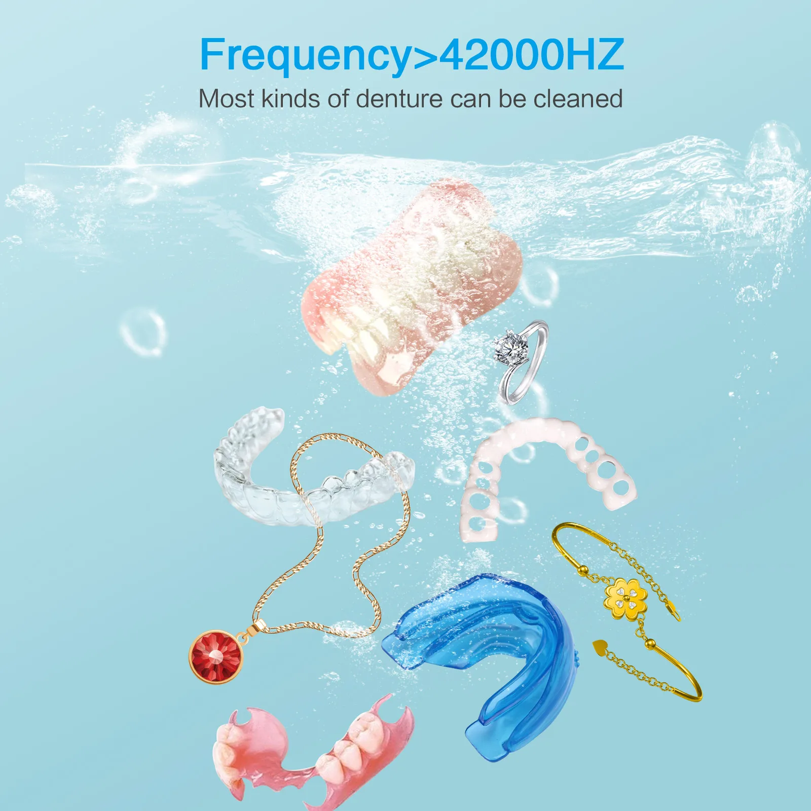 Ultrasonic UV Cleaner for Retainer Denture Jewellery - Image 5