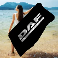 DAF Truck Logo Big Microfiber Beach Towels Quick Dry Towel Sand Beach Towels Pool Towel For Travel Swim Pool Yoga 2