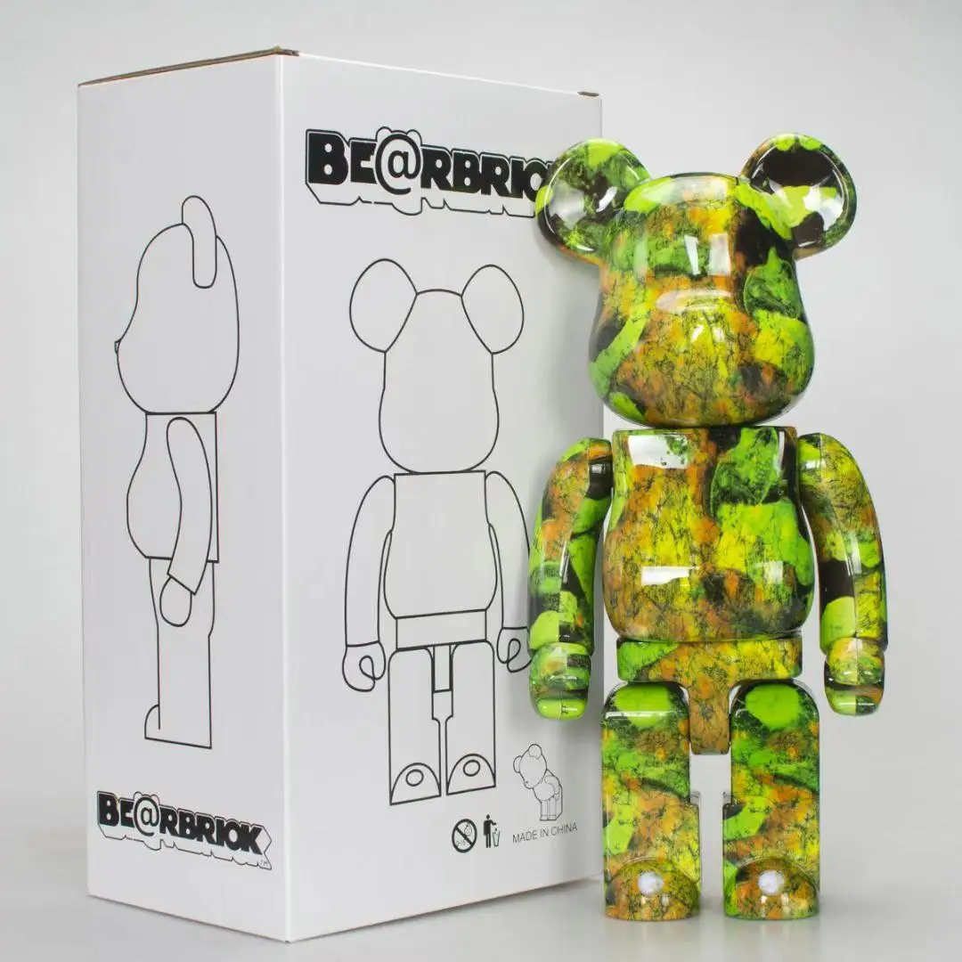 MEDICOM TOY - シンガポール限定 非売品 Action City @ Green 400% ベア Medicom EXIT 400% Bearbrick Figure green