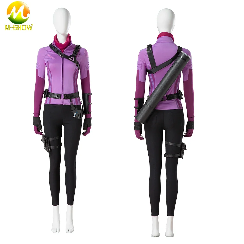 

Superhero Female Hawkeye Kate Bishop Cosplay Costume Women Outfit for Halloween Party Show