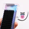 Lashonly Flat Ellipse Lashes Dark Matte Black 0.15 0.20 0.25 Thick Flat Soft False Eyelashes Extension  Cashmere Lashes 4