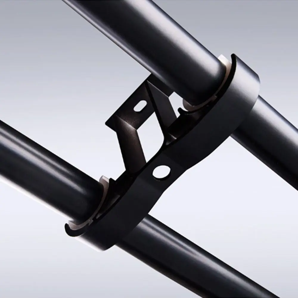 1PC Double Curtain Rod Brackets Shower Curtain Pole Bracket Hardware Holder Window Hanger Holder Home Decoration Easy to Install