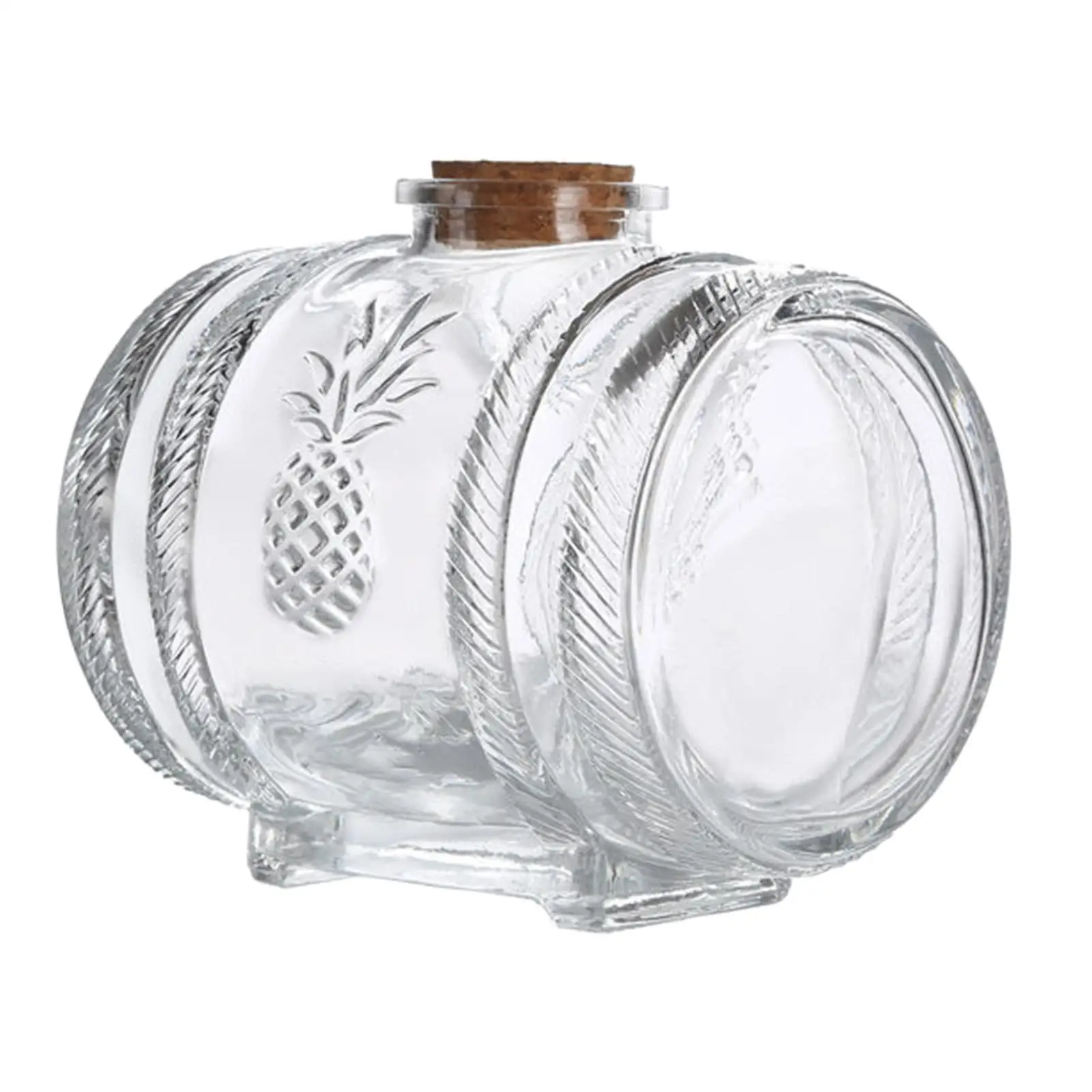 Glass Beverage Dispenser Jar Glassware Pitcher for Kombucha Wine Holeless Holeless