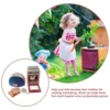 2 Sets Home Appliances Accessories Children's Household Toys Bread Maker Mini Oven Plastic Play Toaster 6