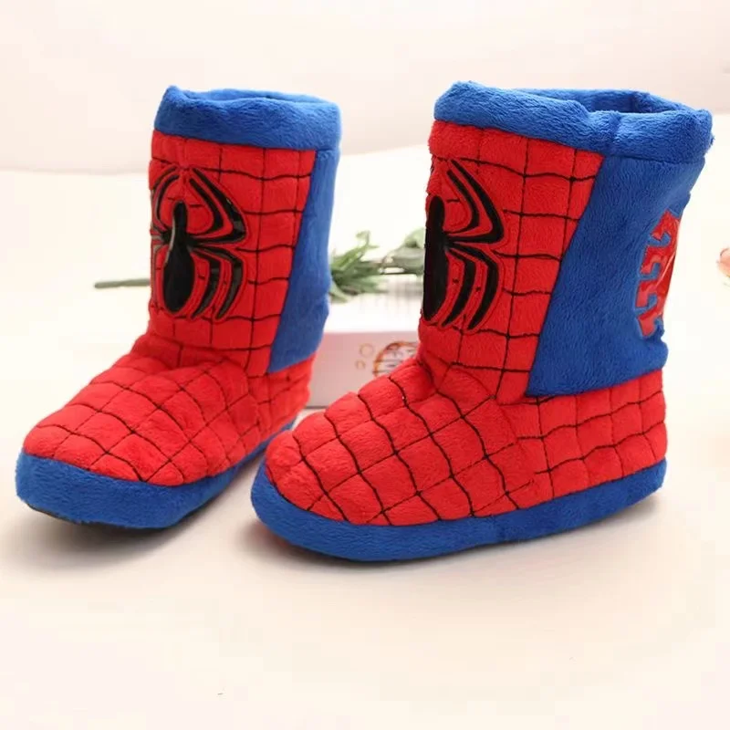 spiderman slipper boots
