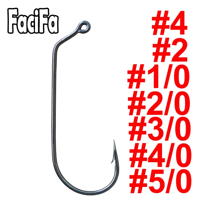 Hameçons jig Aberdeen 50PCS 60 degrés pour montage mouches pêche mer et eau douce résistants