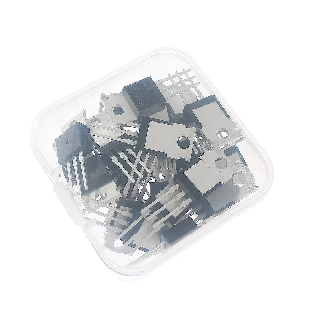 MOSFET Transistor 5-25pcs IRFZ44N TO220 MOSFET Transistor Kit IRFZ44NPBF TO-220 Field Effect Transistor IRFZ44 49A 55V High Power Transistors