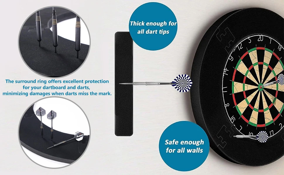 5Pcs Splicing Dart Board Wall Protector
