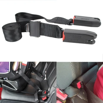 Fascia di fissaggio della cintura di sicurezza per bambini per auto cinghia di collegamento dell'interfaccia Isofix/Latch cinghia a 2 punti