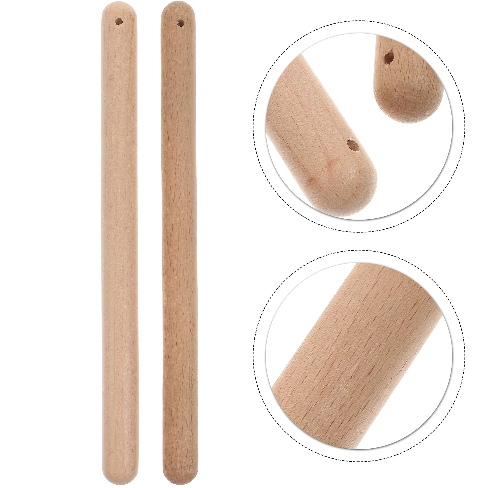 

Hardwood Rhythm Sticks Bundled Drumsticks Wood Jazz Drum Stick Children Musical Stick Beating Sticks Musical Instruments