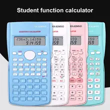 

Student Calculator 2-Line LCD Screen Multiple Models Plastic Mathematical Mini Electronic Calculator for School