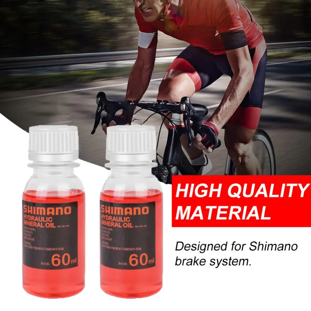 

60ml Bicycle Brake Mineral Oil System Fluid Cycling Mountain Bikes For Shimano 27RD Bike Hydraulic Disc Brake Oil Fluid Dropship