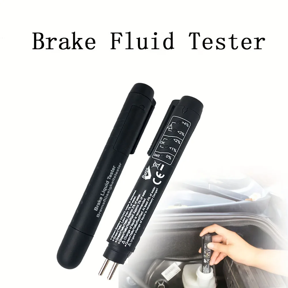 Brake fluid tester usage diagram 1