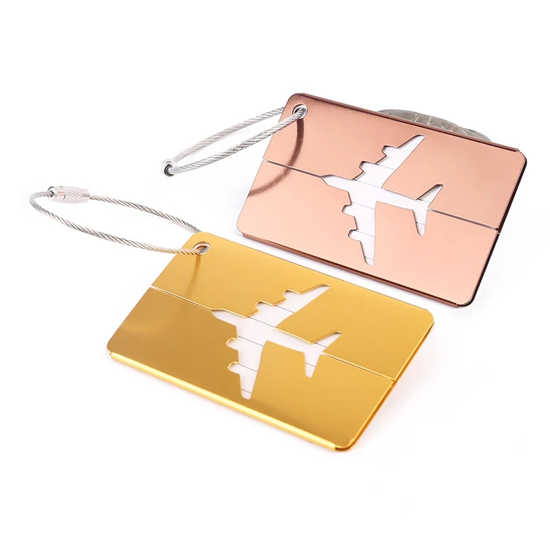 Aluminum Luggage Tag 2
