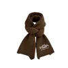 Wool Knitting Scarf Comfortable Winter Woolen Scarf Korean Thickened Scarf Warm For Outdoor Activities Winter Outfits Daily Wear