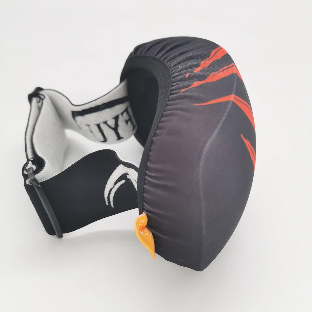 Customized Design Microfiber Ski Goggle Lens Cover Full Color Printing Stretchy Skiing Goggle Cover 2