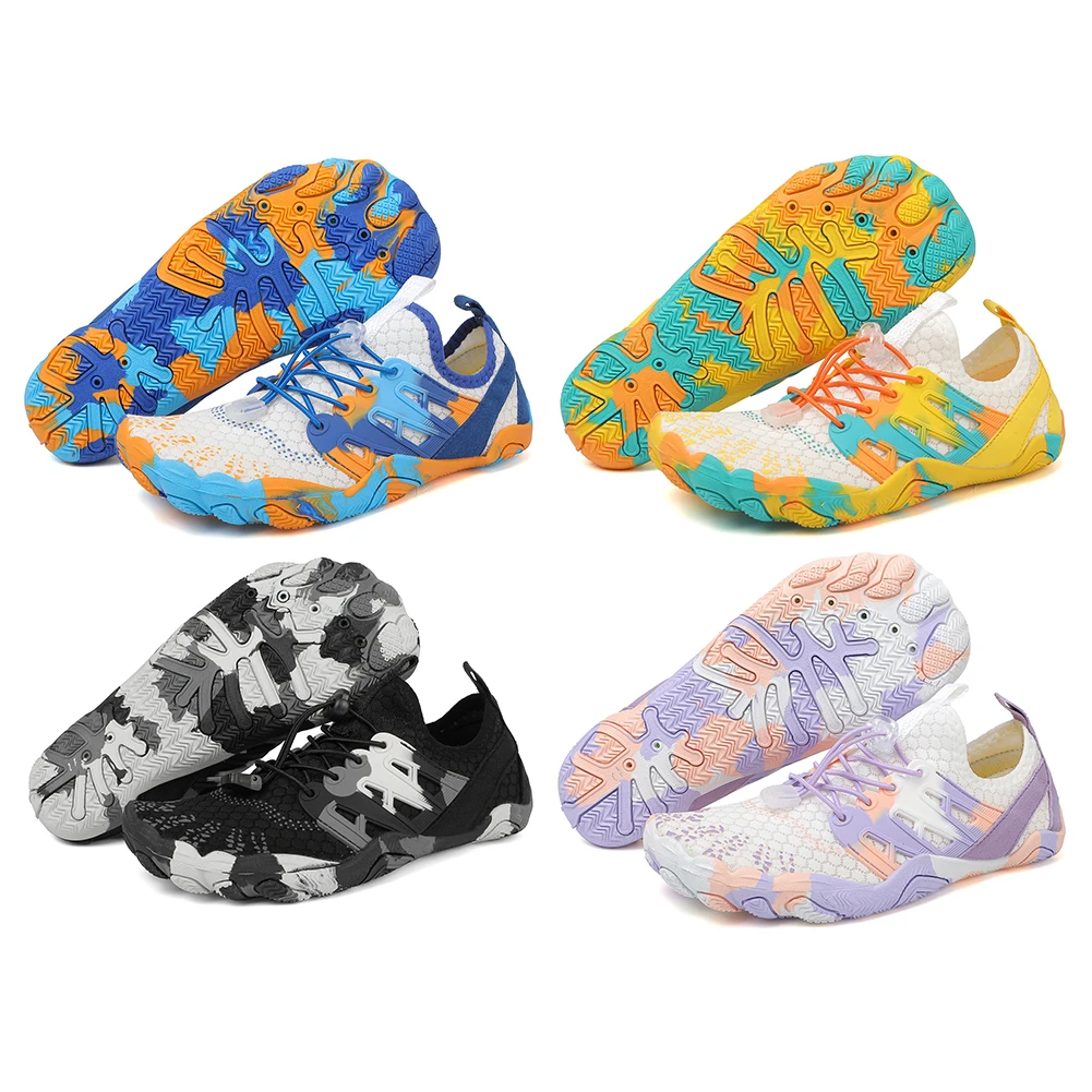 Water Shoes Breathable Lightweight Aqua Shoes Quick Drying Gym Fitness Shoes Casual Wading Shoes for Hiking Kayaking Surfing