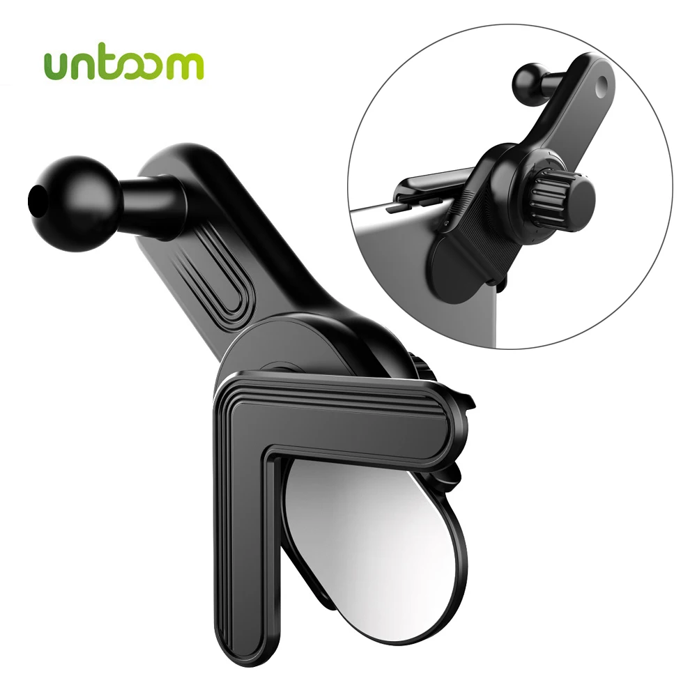 Untoom Mobile Phone Holder Base for Car Display Screen Universal 17mm Ball Head GPS Bracket Sticker Base for Tesla Model 3/Y/S/X