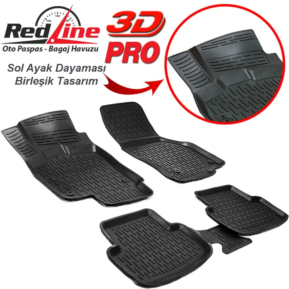 Для Citroen C-Elysee Mat 3D Pool 2012-Black Redline PRO | Автомобили и мотоциклы