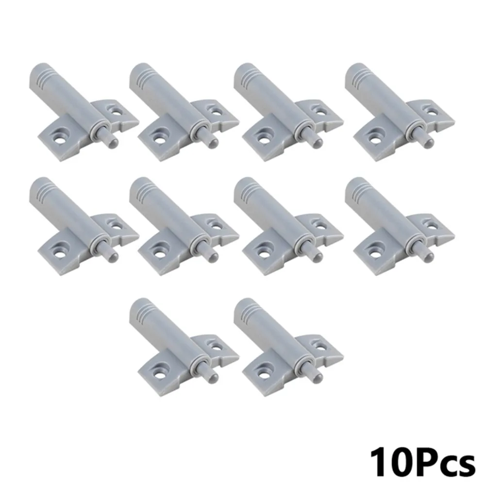 

10pcs Damper Buffer Kitchen Cabinet Door Stop Furniture Hardware Accessory Home Improvement Door Hinges Hardware ABS