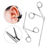 Ear Wax Endoscope Earwax Cleaning Remover Tong Hartmann Micro Alligator Crocodile Medical Forceps Nasal Cleaner Tweezers Clip 1