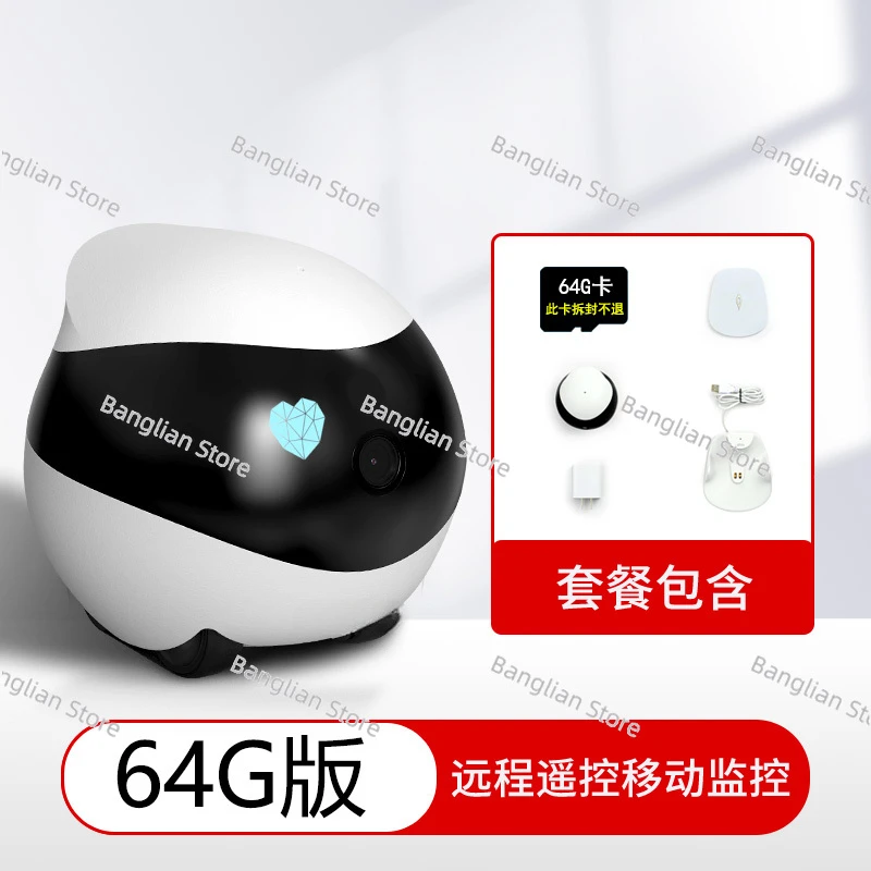 

Intelligent Companion Robot Wifi Network Camera Home Child Pet Elderly Monitoring