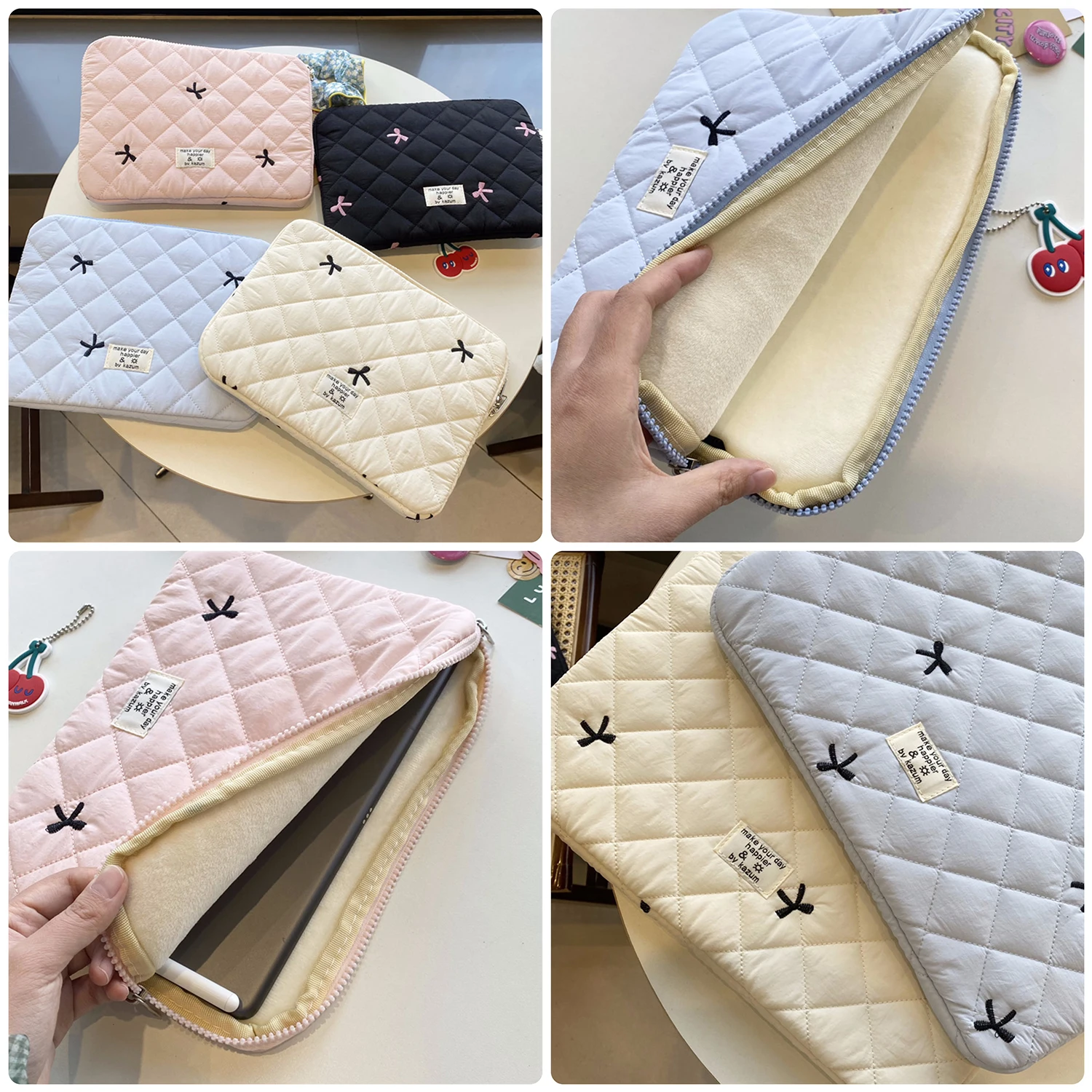 Bowknot Laptop Sleeve Case - Elegant and Stylish Protection