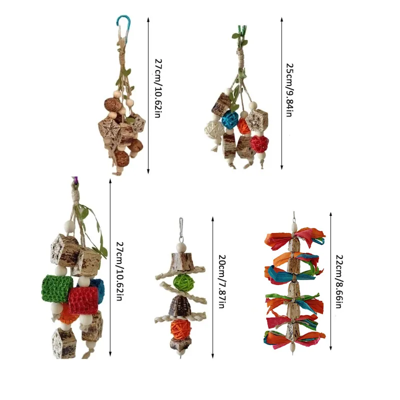 Colorful Hanging Bird Toy 6