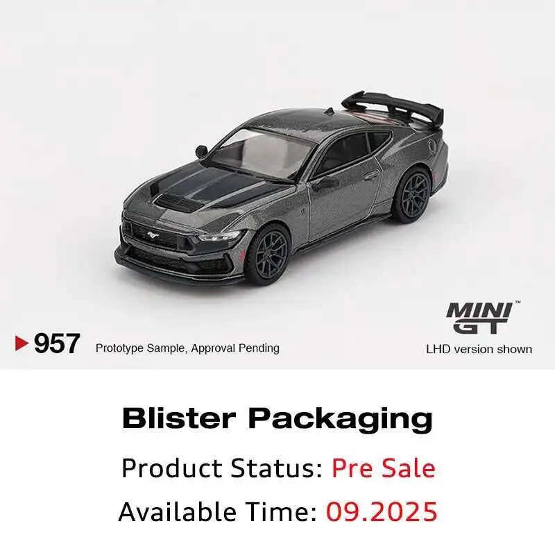プレセール MINIGT 957 1:64 フォード マスタング ダークホース 2024
