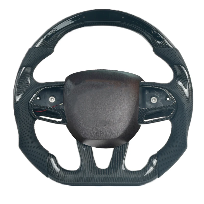 

Customized Carbon Fiber Forged Steering Wheel Fit For Dodge Challenger 2015 2016 2017 2018 2019 2020 Model