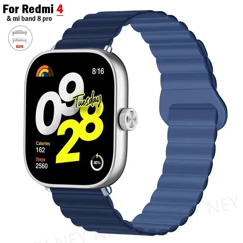 Magnetic Silicone Loop Watchbands - Sport Wristband Bracelet Accessories