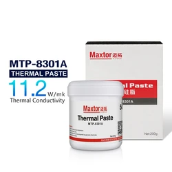 Maxtor Thermal Paste 11.2W/mk Grease for AMD Intel Processor CPU Cooler Computer Cooling Fan VGA GPU Compound Heatsink Plaster