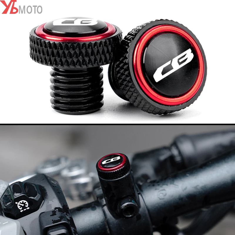For Honda CB650R CB650F CB500X CB500F CB1000R CB 650R cb400 CB600F Motorcycle Accessories Mirror Hole Plug